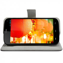 Etui Universel XL Couleur Blanc pour Logicom L-ement 551