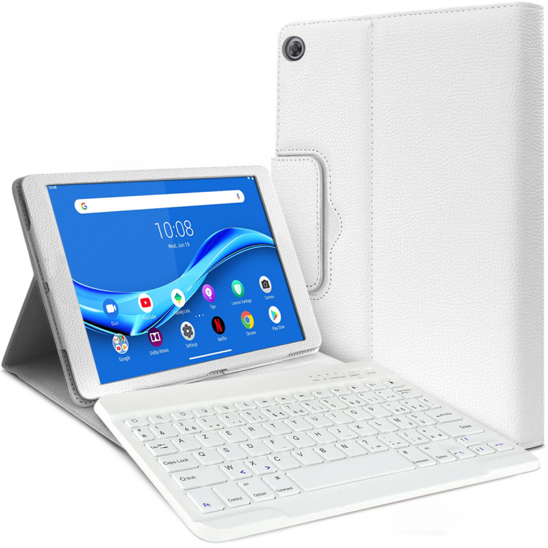 Étui de Protection (R08) Blanc Clavier pour Lenovo Tab M10 (3e gén.) 10,1 pouces 2022