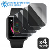 Protection Anti-Espion en Verre Fléxible pour Montre Connectée AMZSA P45/AKUMAKA P45 1,8''S (Pack x4)