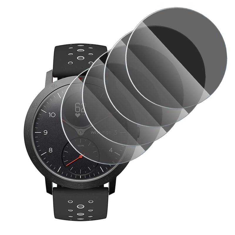 Protection Anti-Espion en Verre Fléxible pour Montre Connectée Amazfit GTR 3 Pro (Pack x4)