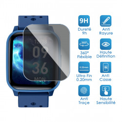 Protection Anti-Espion en Verre Fléxible pour Montre Connectée Garmin Venu Sq 2/ Sq 2 Music  (Pack x4)