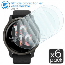 [Pack x6] Verre Fléxible Dureté 9H pour Montre connectée Garmin Forerunner 165