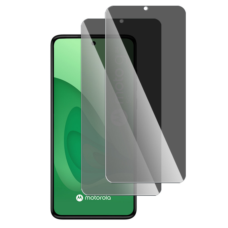 Protection Anti-Espion en Verre Fléxible pour Smartphone MOTOROLA moto g75 5G (Pack x2)