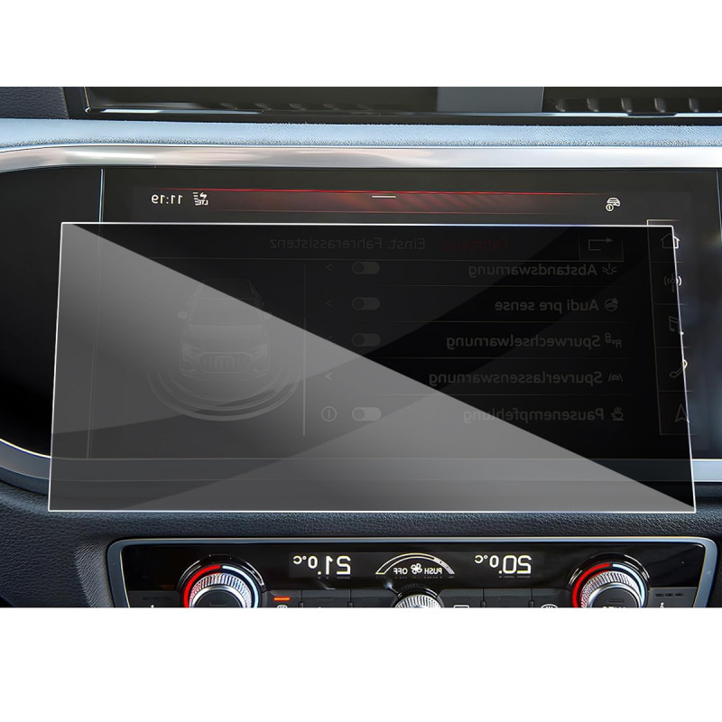 Protection Anti-Espion en Verre Flexible pour Audi Q3 F3 2019-2023 2024 MMI Navigation (10.1 pouces)
