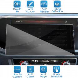 Protection Anti-Espion en Verre Flexible pour Audi Q3 F3 2019-2023 2024 MMI Navigation (10.1 pouces)