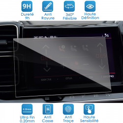 Protection Anti-Espion en Verre Flexible pour Citroen C5 Aircross 2018-2022 Ecran de Navigation (8 pouces)