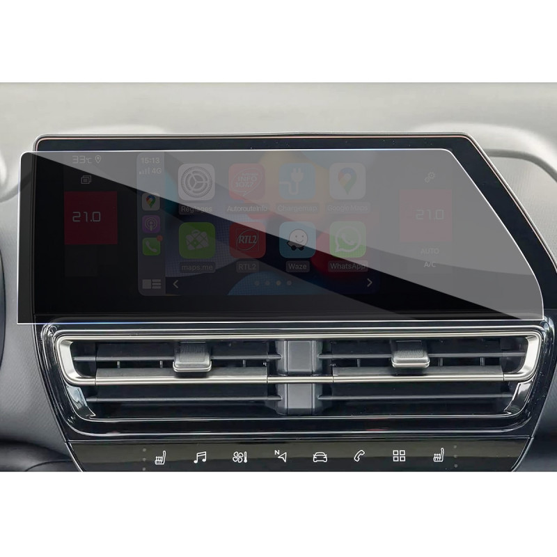 Protection Anti-Espion en Verre Flexible pour Citroen C5 Aircross 2022 2023 2024 Ecran de Navigation (10 pouces)