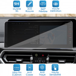 Protection Anti-Espion en Verre Flexible pour BMW X3 G01 | X4 G02 | iX3 2022 2023 (12,3 pouces)