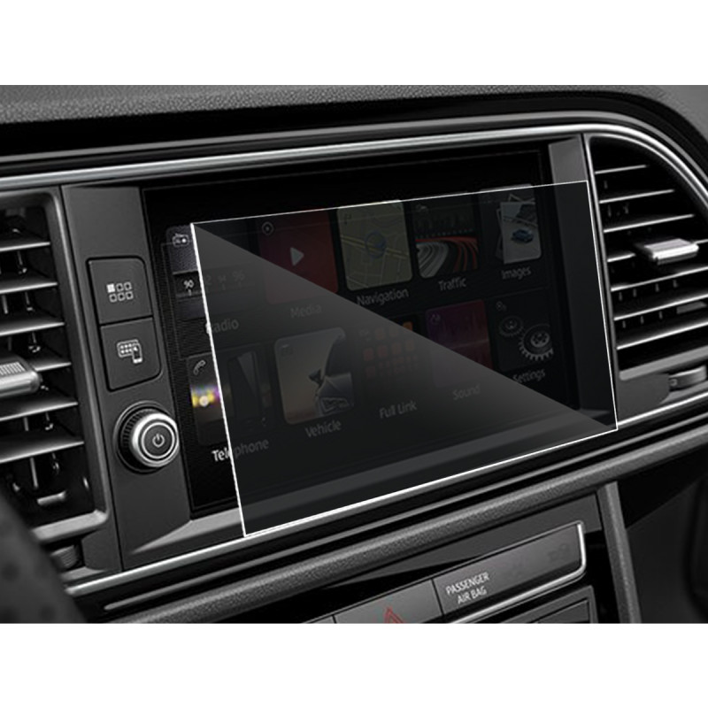 Protection Anti-Espion en Verre Flexible pour Seat Leon 5F 2018 Media System Plus 8"