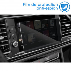 Protection Anti-Espion en Verre Flexible pour Seat Leon 5F 2018 Media System Plus 8"