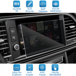 Protection Anti-Espion en Verre Flexible pour Seat Leon 5F 2018 Media System Plus 8"