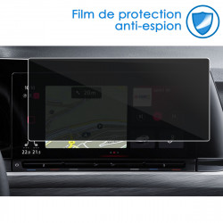 Protection Anti-Espion en Verre Flexible pour Volkswagen Golf 8 2020 Discover Pro 10"