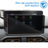 Protection Anti-Espion en Verre Flexible pour Dacia Sandero 2021 Media Display 8 Pouces