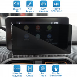 Protection Anti-Espion en Verre Flexible pour Dacia Sandero 2021 Media Display 8 Pouces
