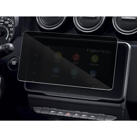 Protection Anti-Espion en Verre Flexible pour Dacia Duster 2021 Media Display 8 pouces