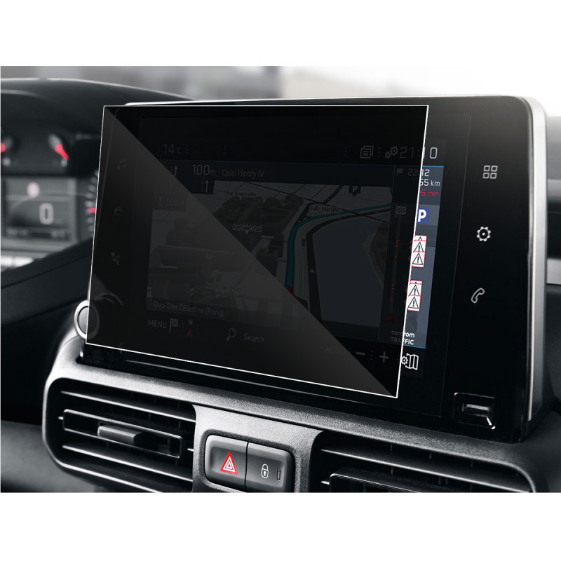 Protection Anti-Espion en Verre Flexible pour Peugeot Partner 2021 i-Cockpit 8 Pouces