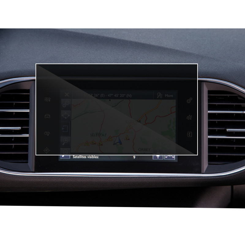Protection Anti-Espion en Verre Flexible pour Peugeot 308 Plus 2017 Infotainment System 9.7 Pouces