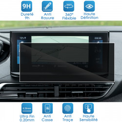 Protection Anti-Espion en Verre Flexible pour Peugeot 2008 GT Line 2020 i-Cockpit 10 Pouces