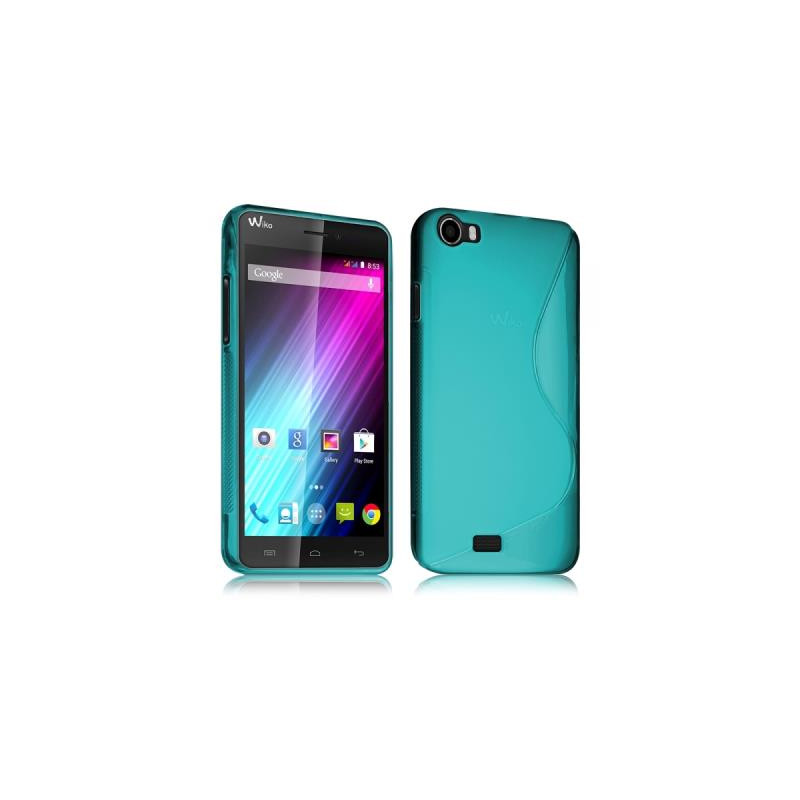 Étui S-Line pour Wiko Lenny couleur Bleu Turquoise