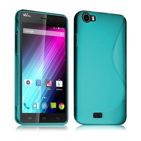 Étui S-Line pour Wiko Lenny couleur Bleu Turquoise