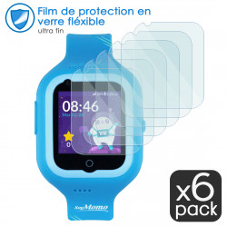 [Pack x6] Verre Fléxible Dureté 9H pour SaveFamily Enjoy Montre Enfants