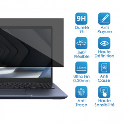 Protection écran Anti-Espion pour Ordinateur Portable 11,6 pouces (257 x 144 mm)