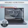 Protection écran Anti-Espion pour Ordinateur Portable 15.6 pouces (345 x 194 mm)