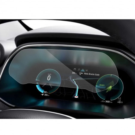 Protection d'écran en Verre Flexible pour Renault Clio 5 / Renault Zoe 2021 2022 2023 10-Inch Car LCD Instrument Display
