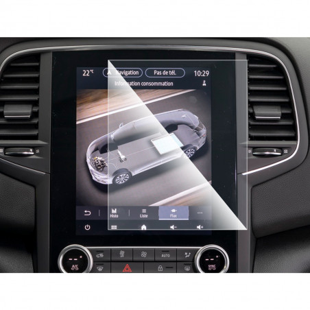 Protection d'écran en Verre Flexible pour Renault Megane 4 2020-2024 9.3 pouces