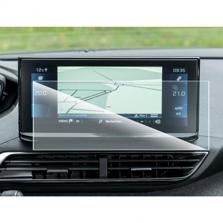 Protection d'écran en Verre Flexible pour Peugeot 208 e-208 2008 e-2008 (GT/GT Line/Premium/Active) 2023-2025 écran 10 pouces