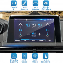 Protection d'écran en Verre Flexible pour Peugeot 3008 et 5008  (2016 2017 2018 2019 2020) Ecran Navigation 8 pouces