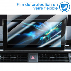 Protection d'écran en Verre Flexible pour Audi A4 b9.5 A5 F5 2020-2023 2024 Ecran Navigation 10,1 pouces
