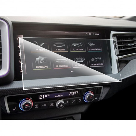Protection d'écran en Verre Flexible pour Audi A1 GB 2019-2023 2024 Sportback / Citycarver / Allstreet MMI 10,1 pouces