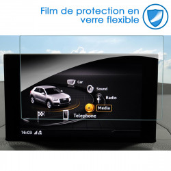 Protection d'écran en Verre Flexible pour Audi Q2 2017-2022 2023 2024 Ecran 7 pouces