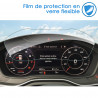 Protection d'écran en Verre Flexible pour Audi Q3 F3 Sportback S line TFSI e 2019-2024 Tableau de Bord 12.3 pouces
