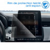 Protection Anti-Espion en Verre Flexible pour Renault Clio 5 Zoe Captur 2 2020-2024, Arkana 2021-2024 9,3 pouces