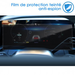 Protection Anti-Espion en Verre Flexible pour Renault Megane / Austral E-Tech 2022 2023 2024 Digital Cockpit 12,3 pouces