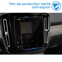 Protection Anti-Espion en Verre Flexible pour Volvo XC40 XC60 XC90 V60 V90 S90 S60 C40 2017-2024 2025 (8,7 Pouces)