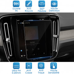 Protection Anti-Espion en Verre Flexible pour Volvo XC40 XC60 XC90 V60 V90 S90 S60 C40 2017-2024 2025 (8,7 Pouces)