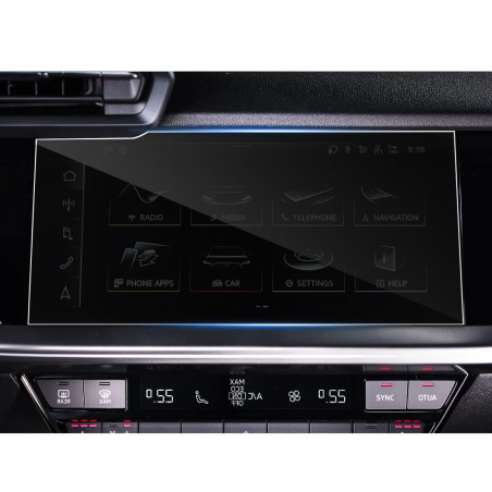 Protection Anti-Espion en Verre Flexible pour Audi A3 type 8Y 2020-2024 / A3 8y Sportback Ecran Navigation 10 pouces