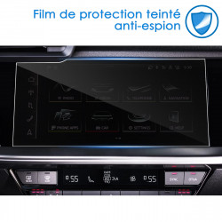 Protection Anti-Espion en Verre Flexible pour Audi A3 type 8Y 2020-2024 / A3 8y Sportback Ecran Navigation 10 pouces