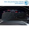 Protection Anti-Espion en Verre Flexible pour Audi A6 / A7 / Q8  (années 2019 à 2024) tableau de bord