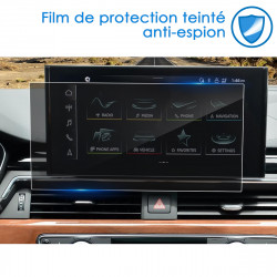 Protection Anti-Espion en Verre Flexible pour Audi A4 A5 2020-2024 - Audi Q5 2021-2024  Navigation Ecran 10,1 pouces