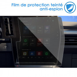 Protection Anti-Espion en Verre Flexible pour Renault Austral/Espace VI/Rafale 2023 2024 2025 12 pouces