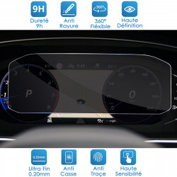 Protection Anti-Espion en Verre Flexible pour Volkswagen T-ROC Tableau de Bord (10.3 pouces)