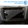 Protection Anti-Espion en Verre Flexible pour Volkswagen Polo 6 AW1 GTI TGI - Polo MK6 2018-2024  8 pouces