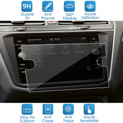 Protection Anti-Espion en Verre Flexible pour Volkswagen Polo 6 AW1 GTI TGI - Polo MK6 2018-2024  8 pouces
