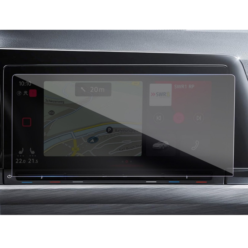 Protection Anti-Espion en Verre Flexible pour VW Golf 8 MK8 GTI GTE GTD 2020-2023 2024 2025 Discover Pro (10 pouces)