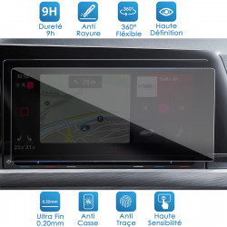 Protection Anti-Espion en Verre Flexible pour VW Golf 8 MK8 GTI GTE GTD 2020-2023 2024 2025 Discover Pro (10 pouces)
