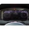Protection Anti-Espion en Verre Flexible pour VW Golf 7 Facelift GTI GTE GTD Golf R Variant Tableau de Bord 12,3 Pouces